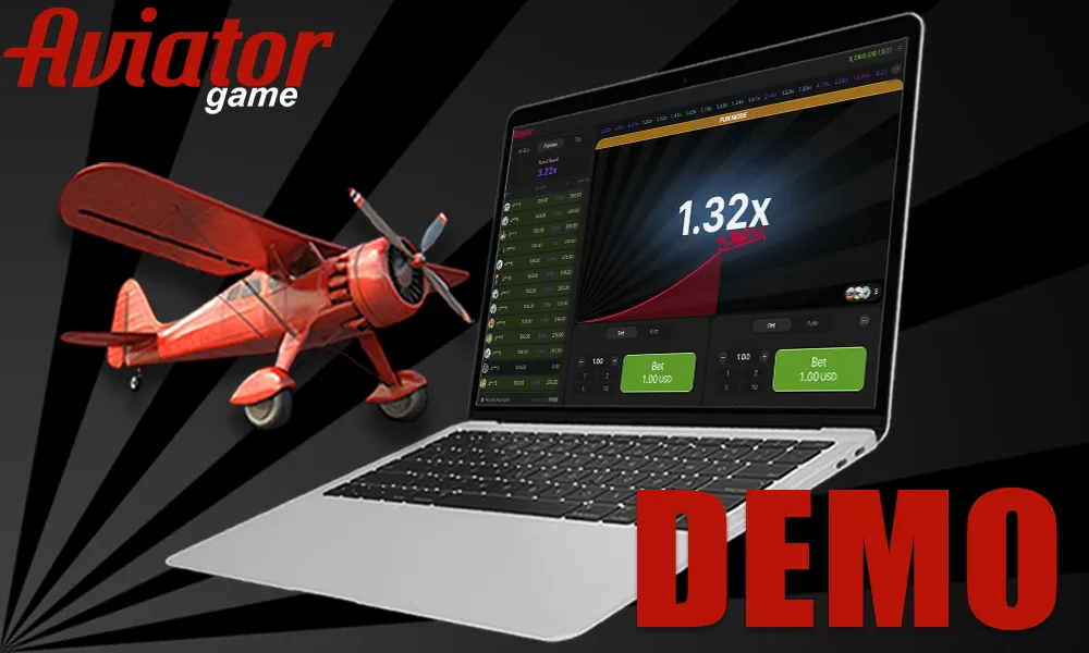 Demo version of the game Aviator